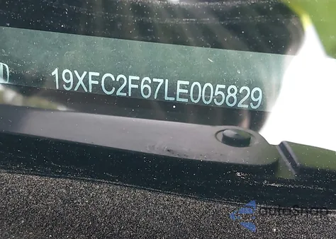 2020 Honda Civic Lx from USA, damaged, VIN 19XFC2F67LE005829